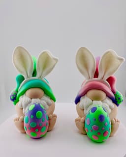 Cheeky Bunny Gnome 3d model