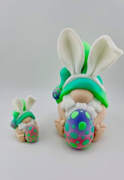 Cheeky Bunny Gnome 3d model