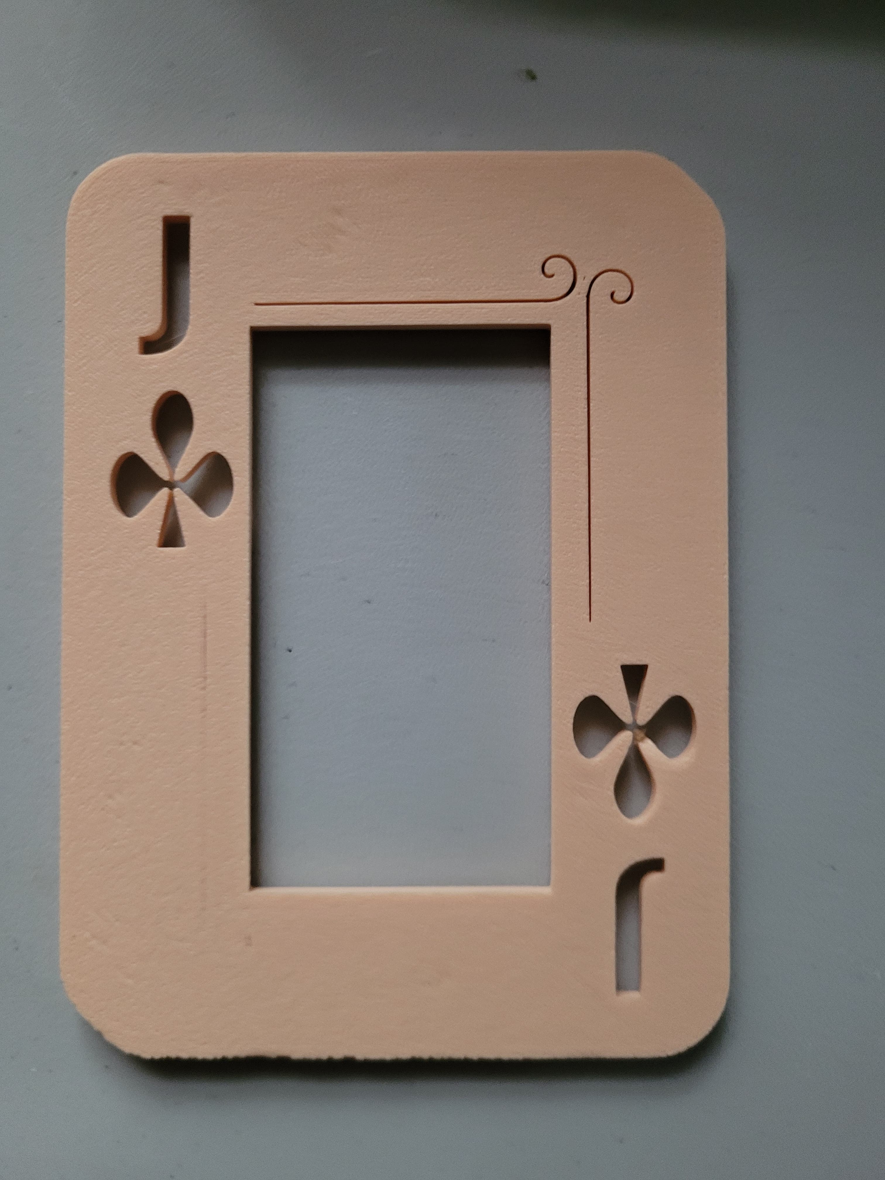 Jack of Clubs 3d model