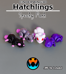 Rat - Cinder Hatchling 3d model