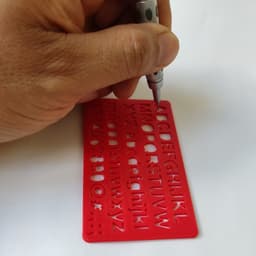 template 3d model