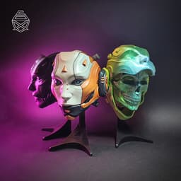 Skulldroid 3d model