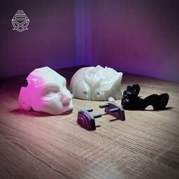 Skulldroid 3d model