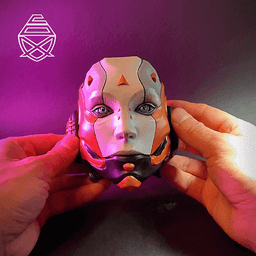 Skulldroid 3d model