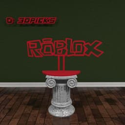 Roblox Logo 3d model
