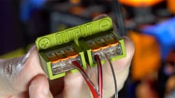 Multiboard WAGO 221 input output plus minus holder 3d model