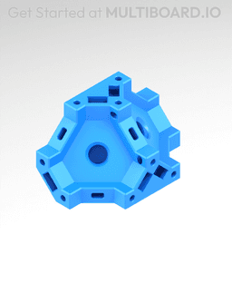 Double Corner - Multiboard Beam 3d model
