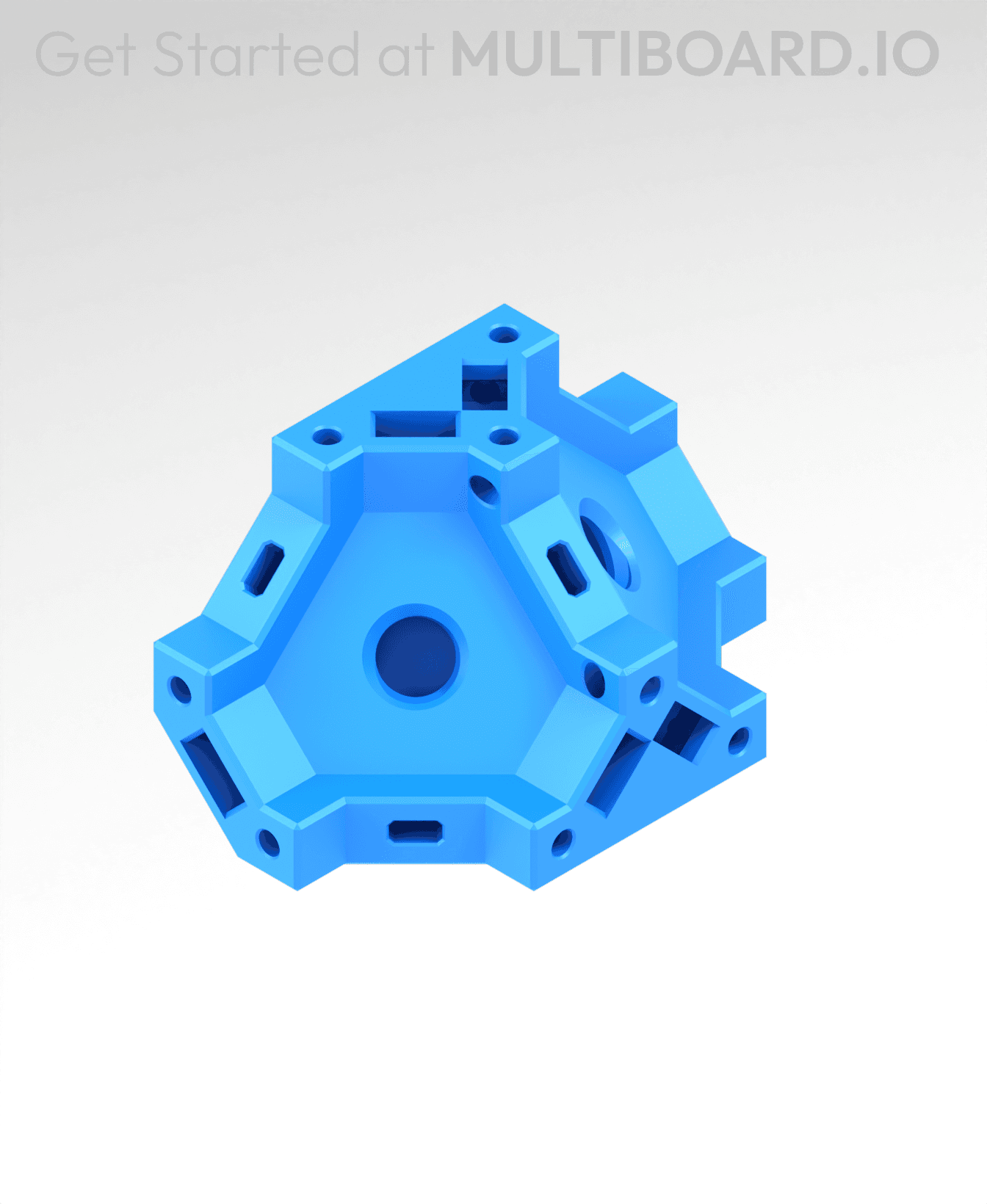 Double Corner - Multiboard Beam 3d model
