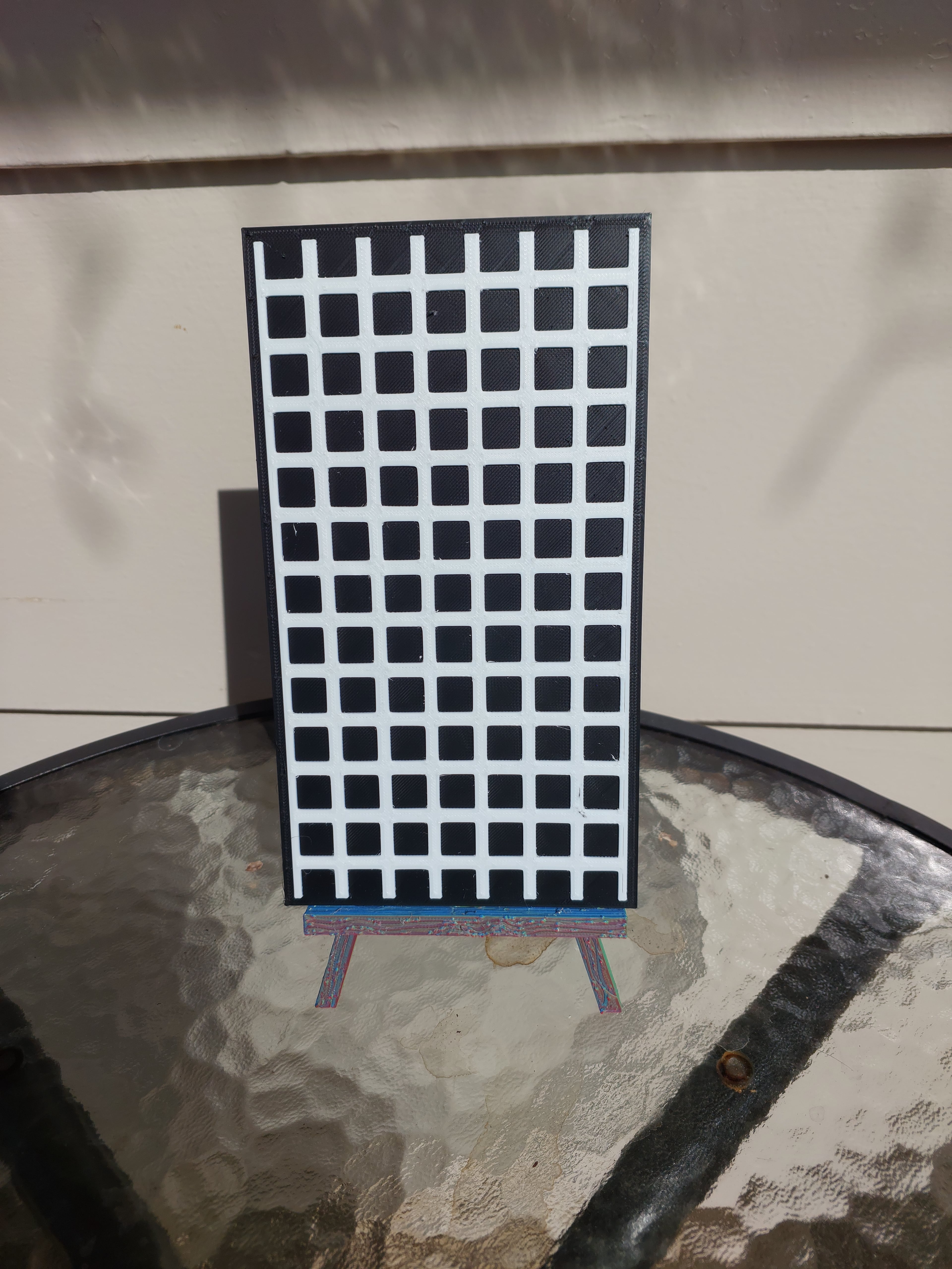 Optical Illusion Spot the Black Dots 3d model