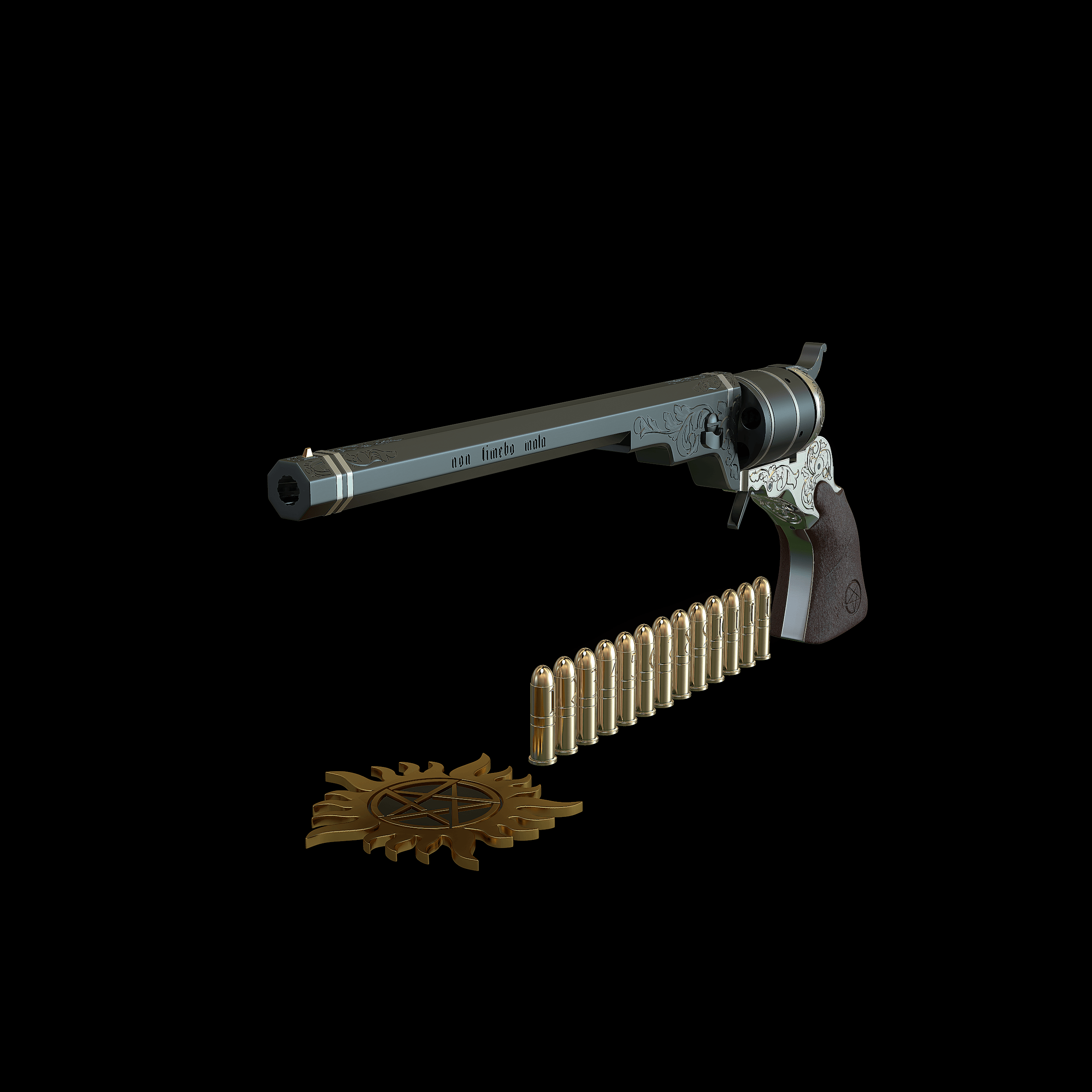Supernatural_Colt_Bullet_5.stl 3d model