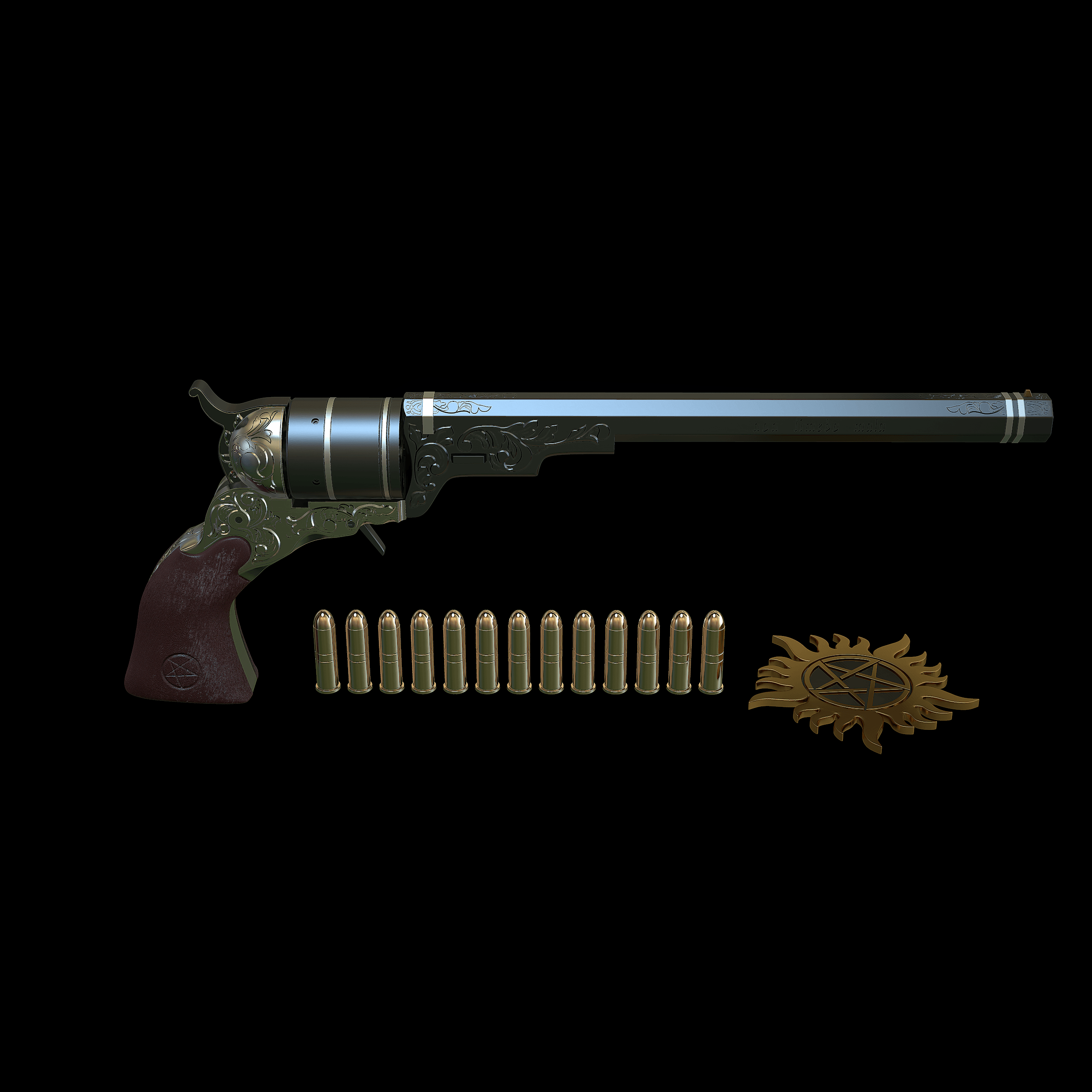 Supernatural_Colt_Bullet_5.stl 3d model