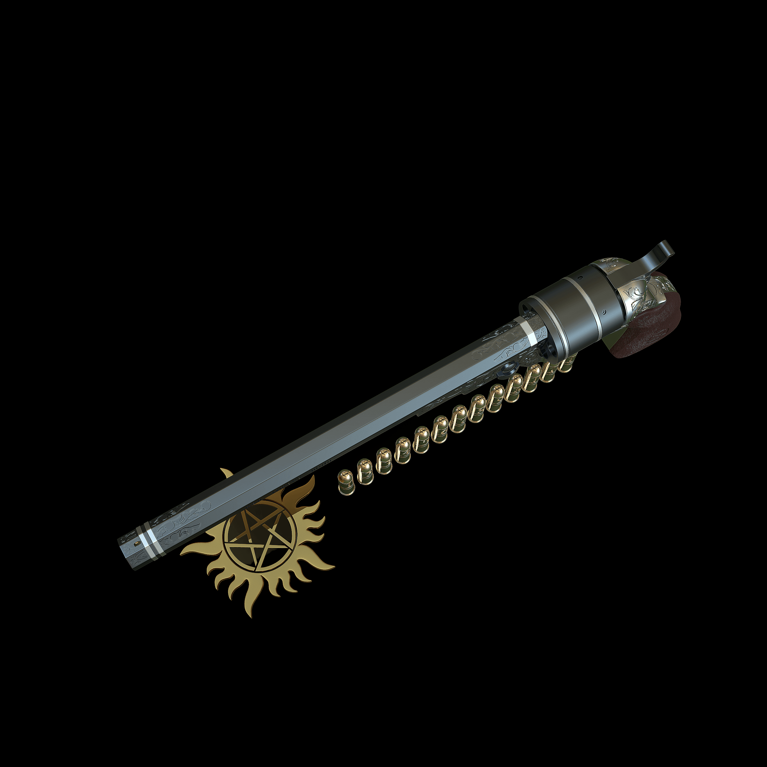 Supernatural_Colt_Bullet_5.stl 3d model
