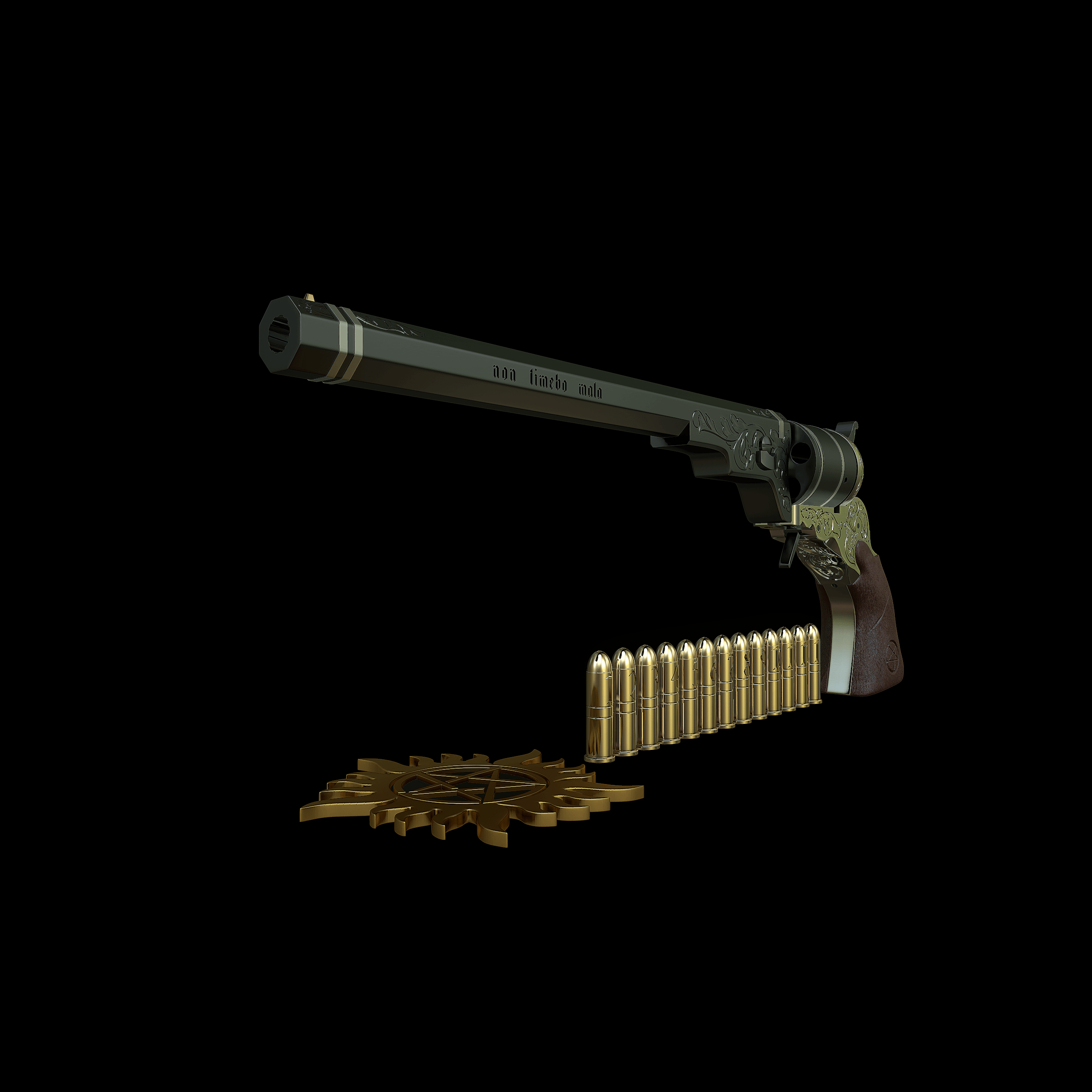 Supernatural_Colt_Bullet_5.stl 3d model