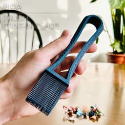 PICA | Brush, print-in-place 3d model
