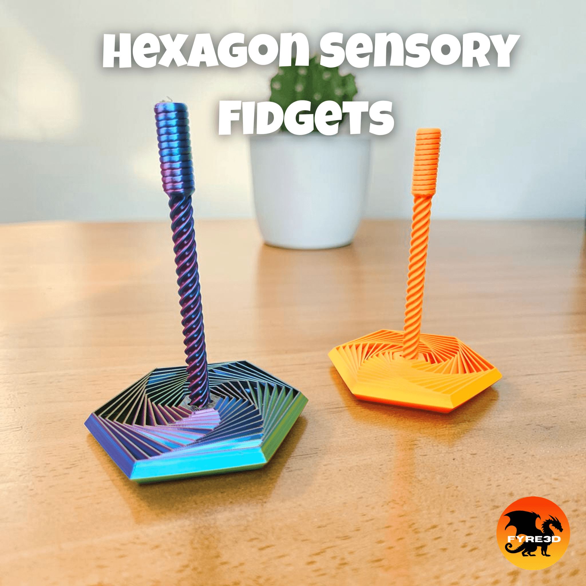 The Hexagon ( Sensory Expanded Fidget Toy ) 3d model