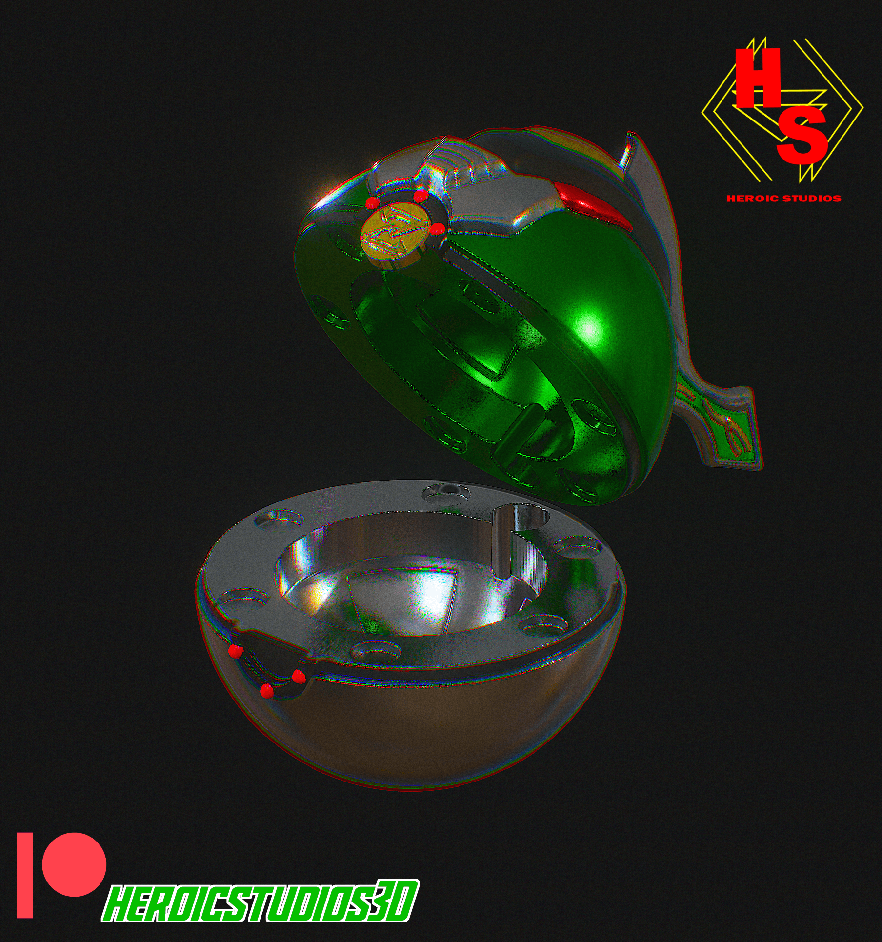 Dragonzord Ball 3d model