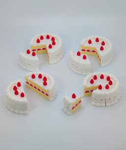 Friendship Cake Charms! 3d model