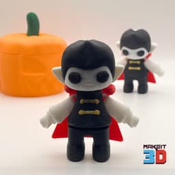 3D Printable Vampire Flexi 3d model