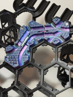Hextraction World Serpent Tile 3d model