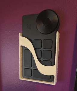 XP-Pen Wireless Remote - Wall Holder 3d model
