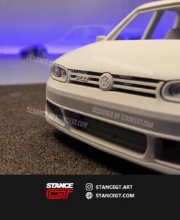 Golf R32 MK4 | Model Kit Car 3d model