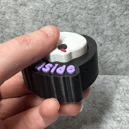Dead Inside Fidget Clicker 3d model