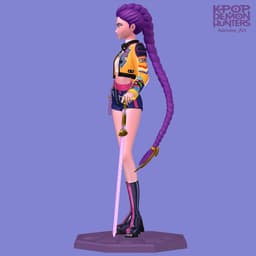 Rumi Kpop Demon Hunters 3d model