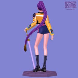 Rumi Kpop Demon Hunters 3d model