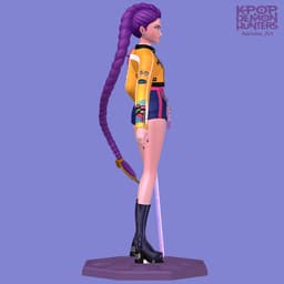 Rumi Kpop Demon Hunters 3d model