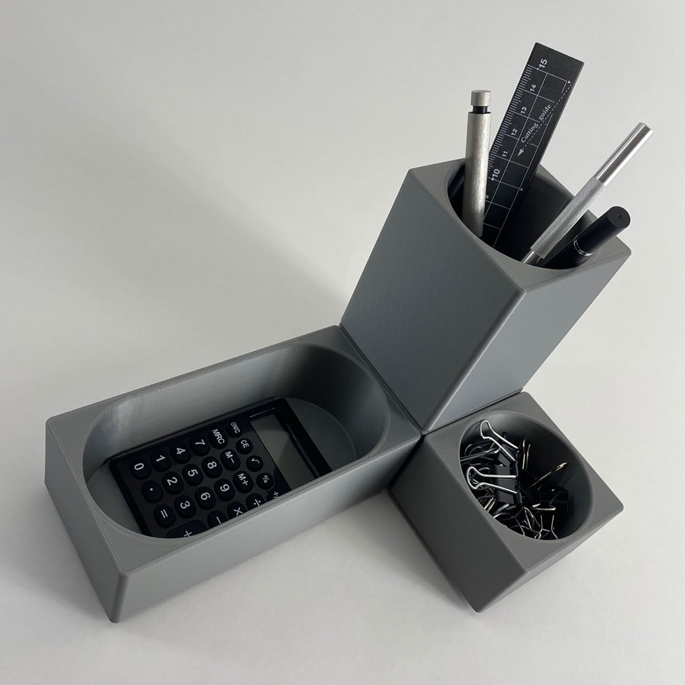CS68-30 Stacking box bin component for creative 3d printing maker 3d model