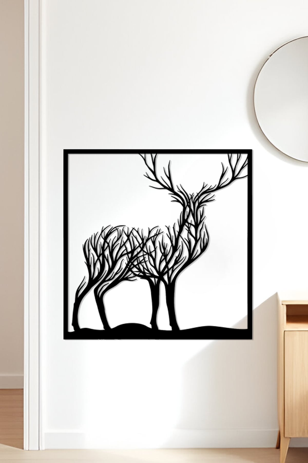 Deer Wall Art, Wall Decor, Home Decor 3d model