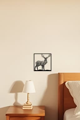 Deer Wall Art, Wall Decor, Home Decor 3d model