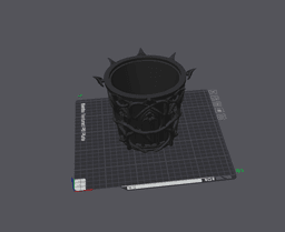 Cathedral Vine Pot 3d model