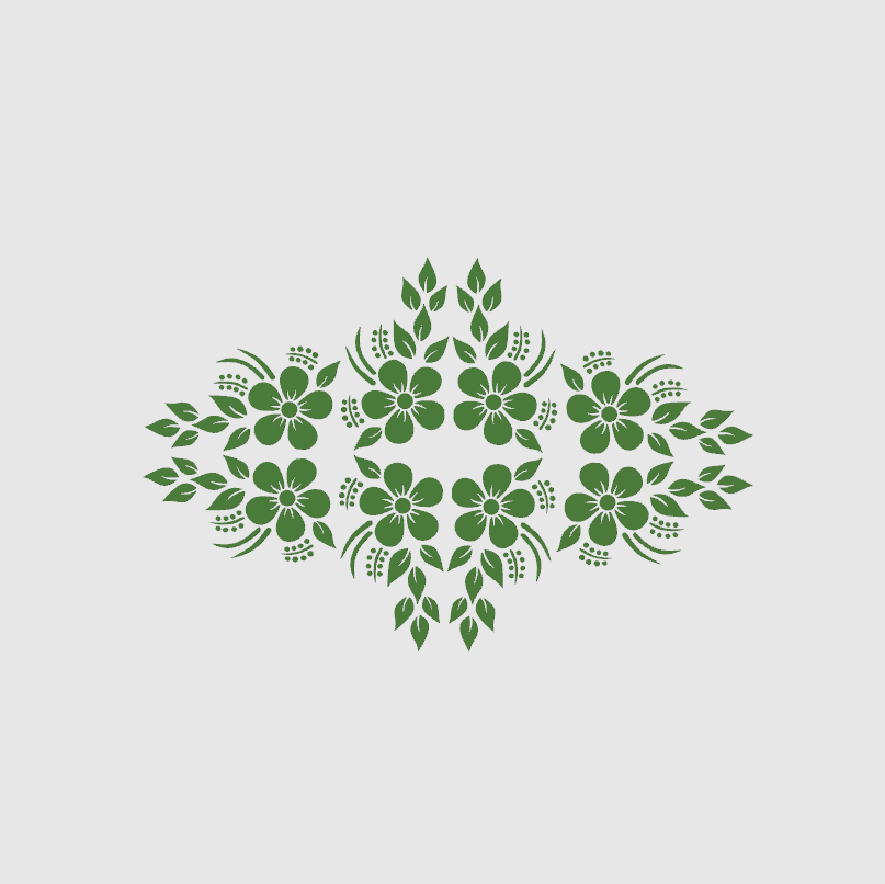 Flower textile 3d model