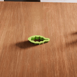 Holly Leaf Cookie Cutter Utensil 3d model