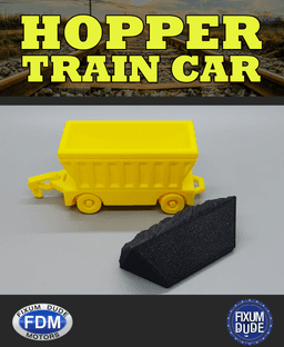 Fixum Dude Motors PiP Hopper Train Car 3d model