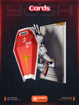 Gundam Card 3D Printer STL File 3d model