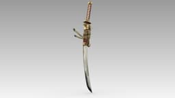 Weathered Blade 3d model