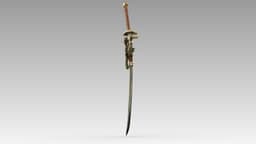Weathered Blade 3d model