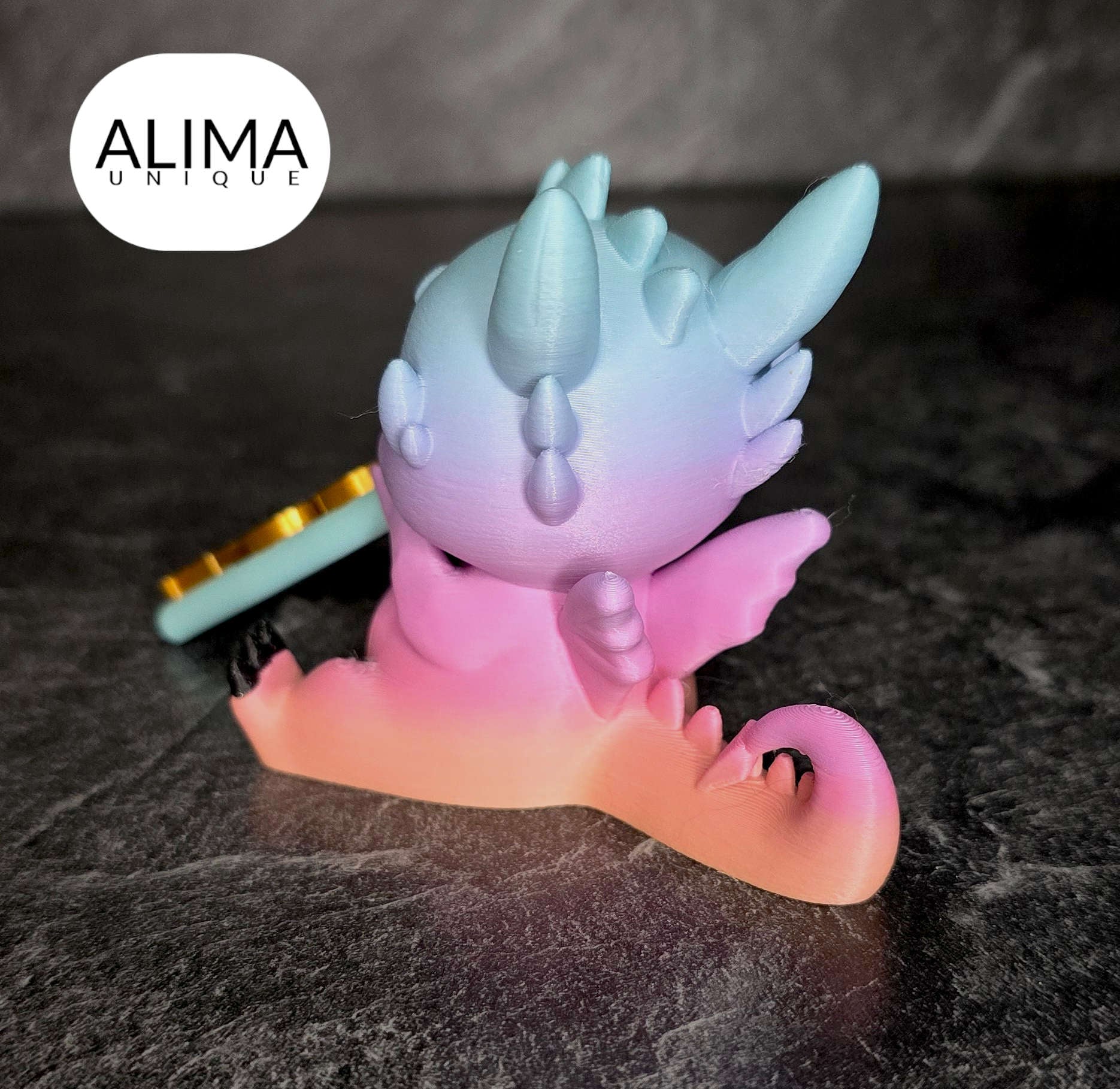 Baby Dragon eating 2025 3d model