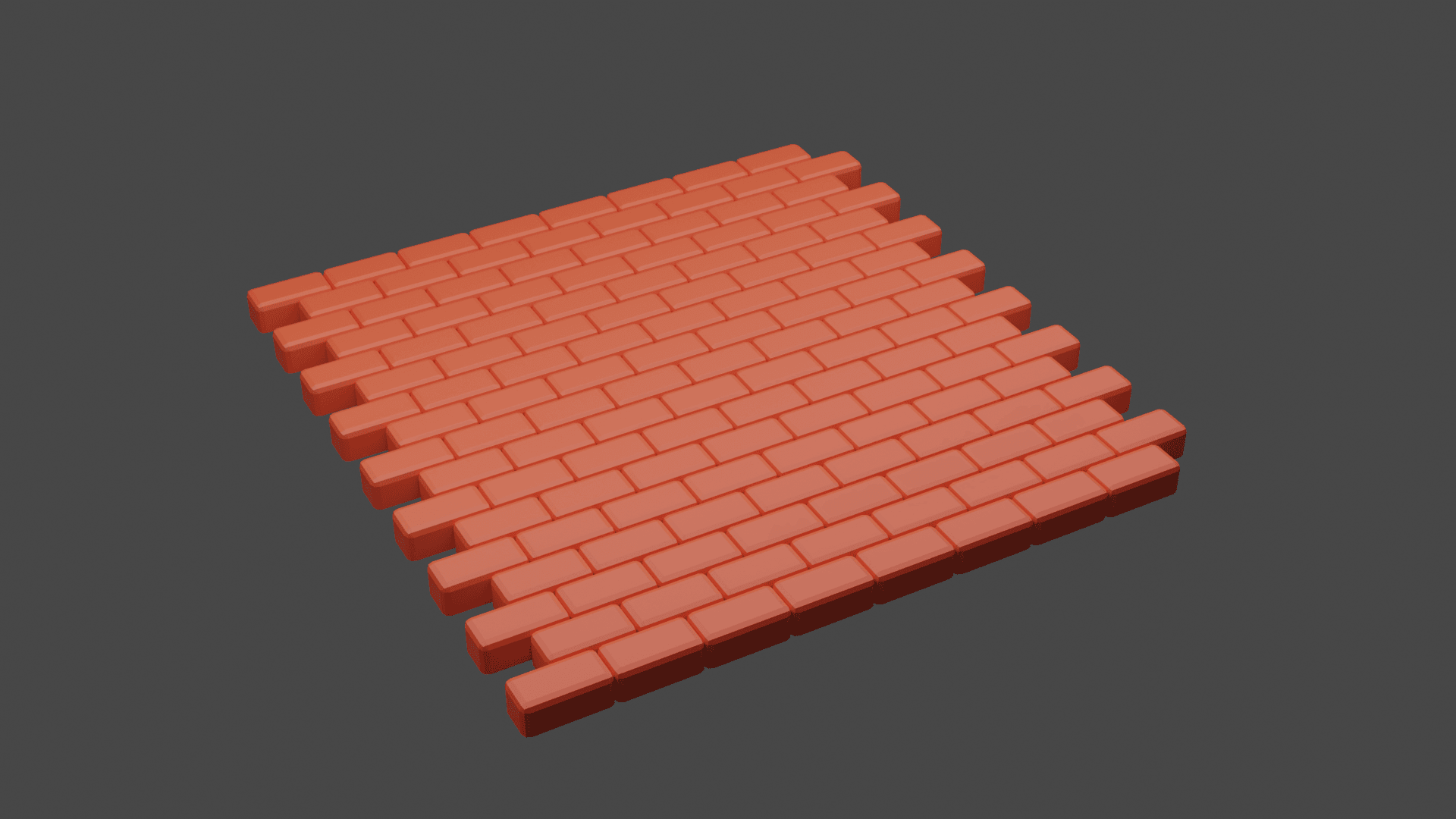 Brick Coaster 3d model