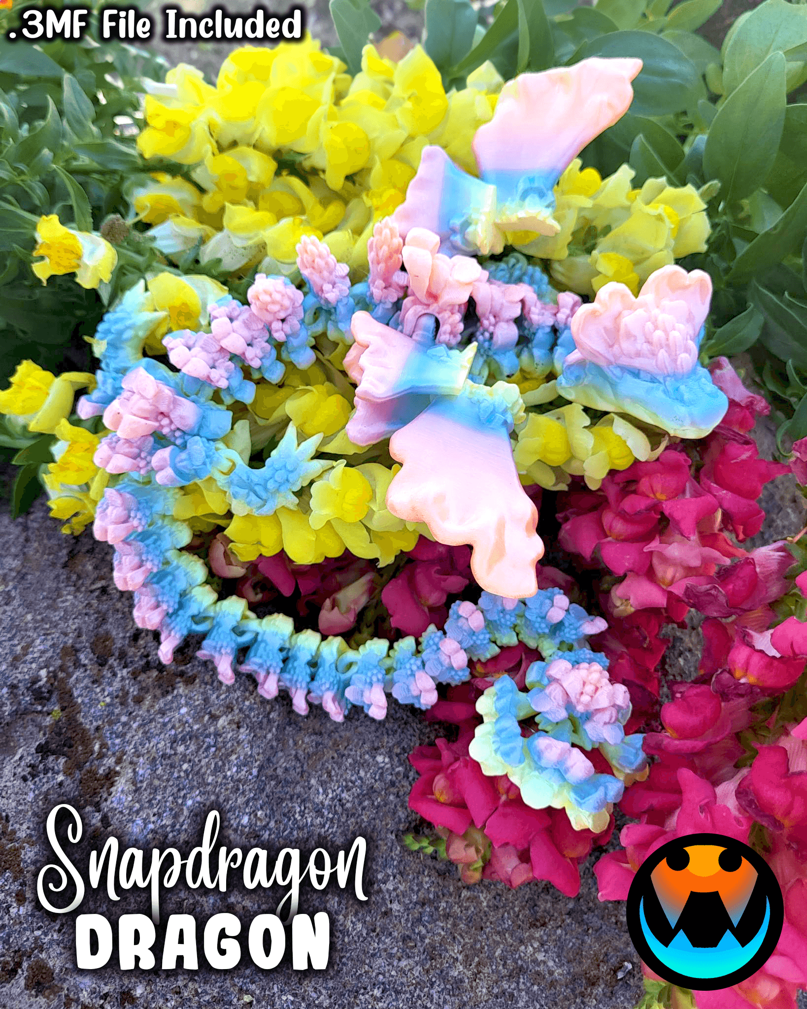Snapdragon Dragon 3d model