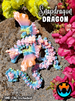 Snapdragon Dragon 3d model