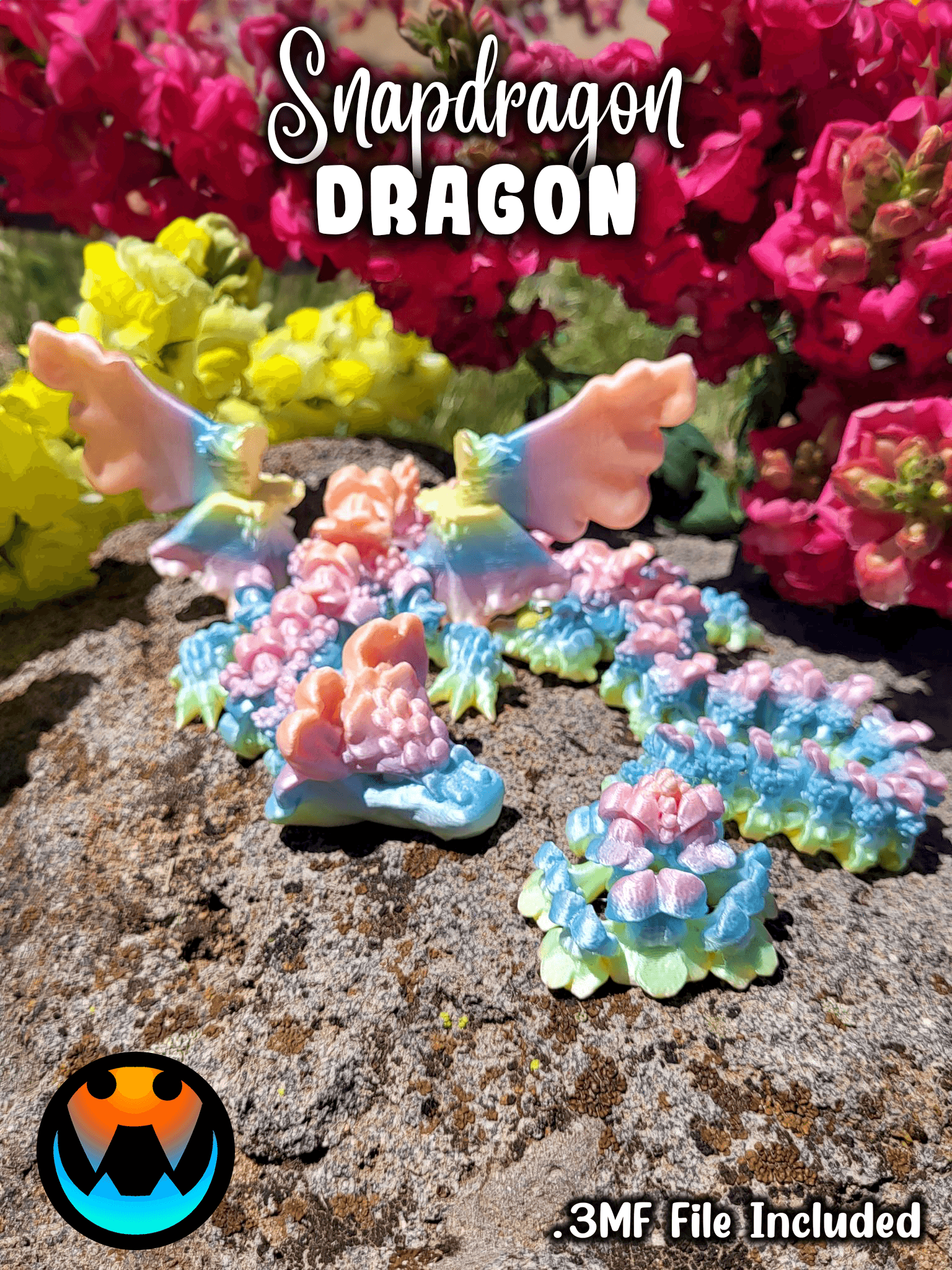 Snapdragon Dragon 3d model