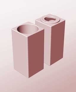 CS68-160-P Stackable pierced component box for creative makers 3d model