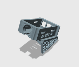Raspberry Pi Case Hyperpixel 4 Ender3 S1 Pro 3d model
