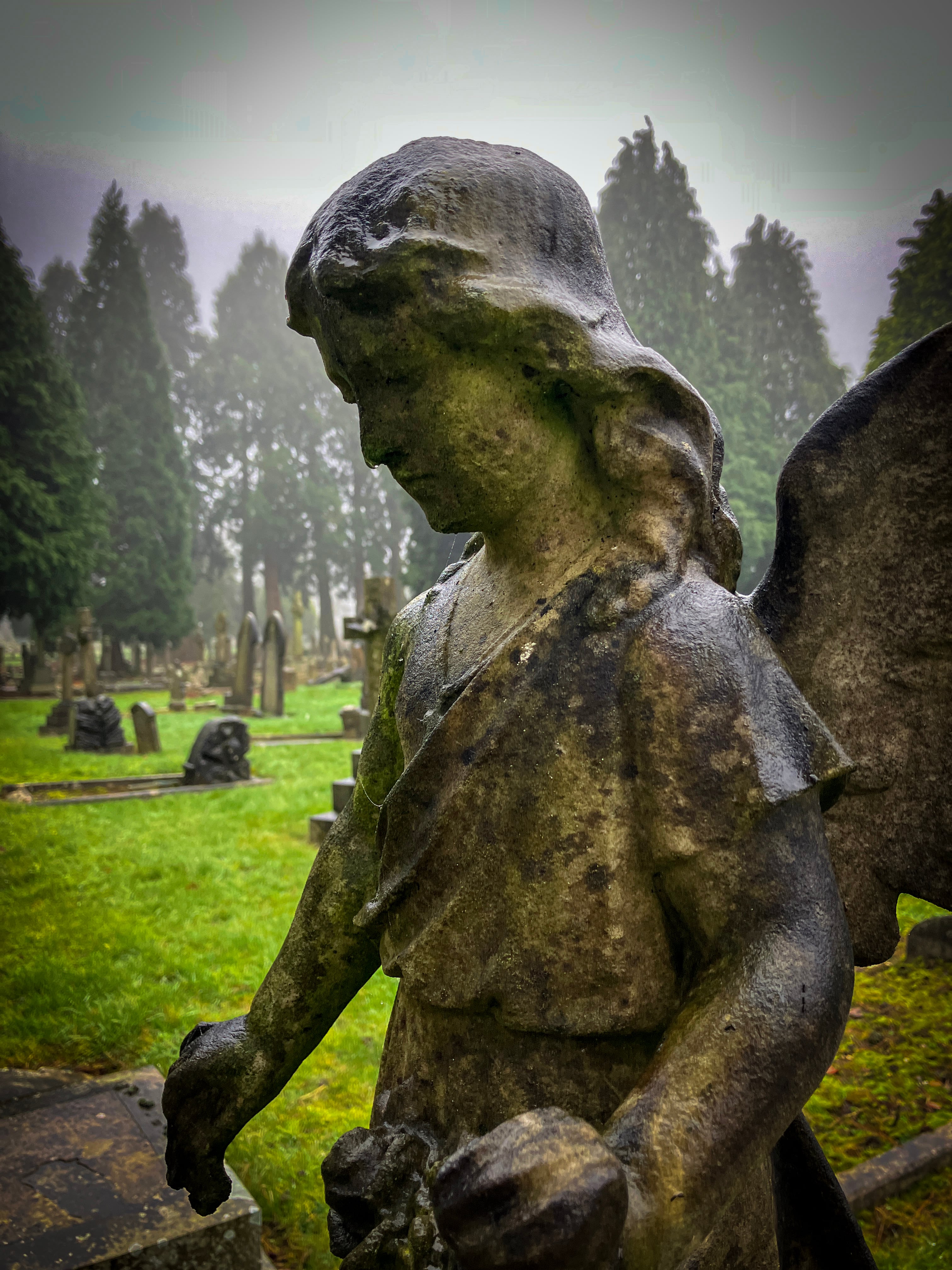 Brandwood Cemetery Angel v2.3mf 3d model