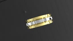Mechanical Interlocking Band 3d model
