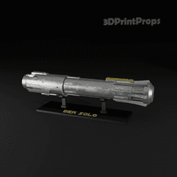 Ben Solo's Lightsaber from Star Wars 3d model