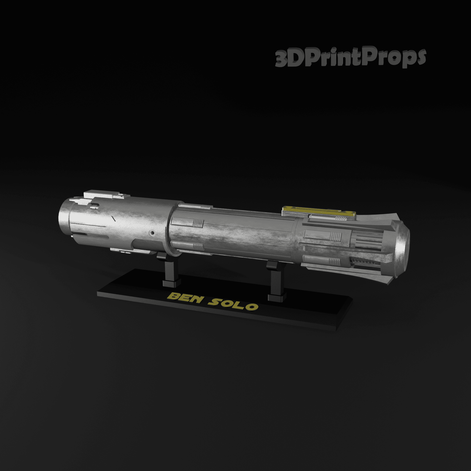 Ben Solo's Lightsaber from Star Wars 3d model